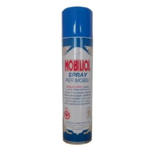 Mobiliol Spray, per lucidare e proteggere mobili, infissi ed oggetti vari. In bomboletta spray da 300 ml