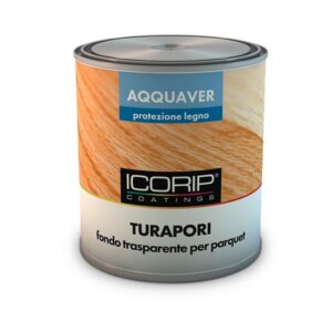 Aqquaver Icorip; turapori per legno all'acqua. 750 ml