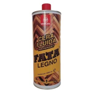 Fata Legno di Mobiliol, cera fluida speciale per parquets trattai a cera o verniciati, confezione da 1 Lt