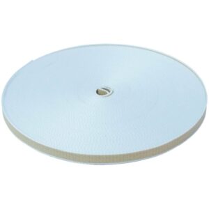 Cintino per tapparelle, in cotone bicolore, alto 22 mm. Venduto al metraggio