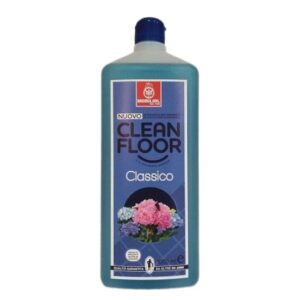 Clean Floor di Mobiliol, detergente igienizzante per pavimenti e superfici lavabili. Flacone da 1 Lt