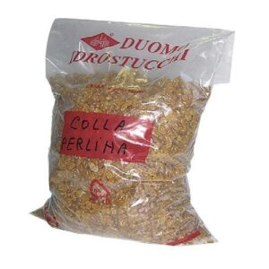 colla perlina ottenuta da resti animali tradizionalmente utilizzata dai falegnami. Confezione da 1 kg