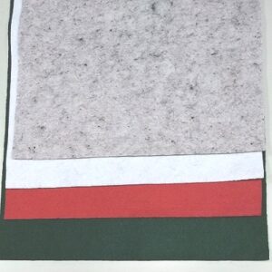 Feltro spesso 1 mm, pezze da cm 20 x 30