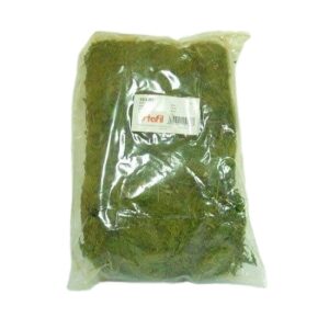 Muschio verde in pacchi da 70 gr. Ideale per composizioni Natalizie