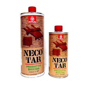 Necotar; antitarlo liquido disponibile in confezioni da 375 ml e da1 Lt