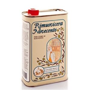 Rimuovicera Novecento per rimuovere strati di cere ai solventi.