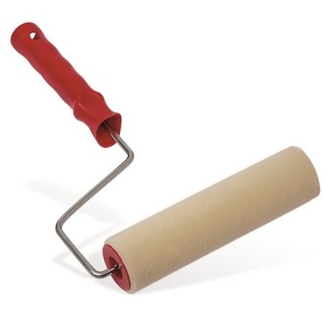 Rullo in lana velour per smalti Rullo in lana velour; ideale per l'utilizzo di smalti, consigliato per la verniciatura di pavimenti e parquet