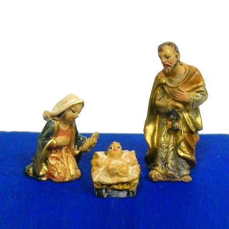 Sacra Famiglia DK251_0 a figurine separate. Ideale per composizioni Natalizie.