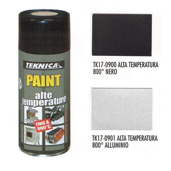 Smalto Alta Temperatura Spray Paint Alte Temperature; smalto in spray resistente alle alte temperature.