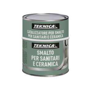 Smalto ceramico bicomponente Teknica per sanitari e ceramica