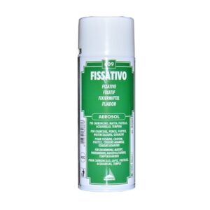 Fissativo Spray per pastelli, carboncino e disegni. Bombola da 400 ml