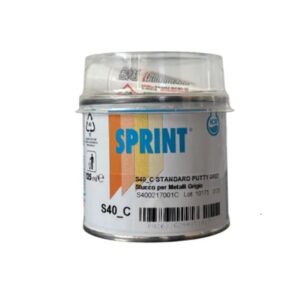 Stucco metallico bicomponente S40, confezione da 125 ml