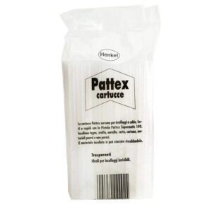 Pattex Cartucce di colla a caldo; dimensione 200x11 mm.