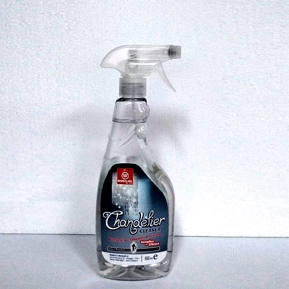 Chandelier Cleaner di Mobiliol, detergente per lampadari a gocce di cristallo. Flacone da 500 ml, con spruzzatore
