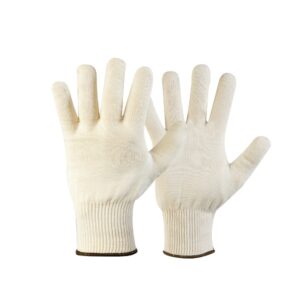 Guanti in filo continuo di cotone grezzo 100%. Ideali per giardinaggio, hobbystica, ecc. Disponibili nelle taglie S e XL