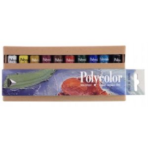 Polycolor Maimeri colori acrilici fini in confezione BLISTER da 10 tubi da 20 ml