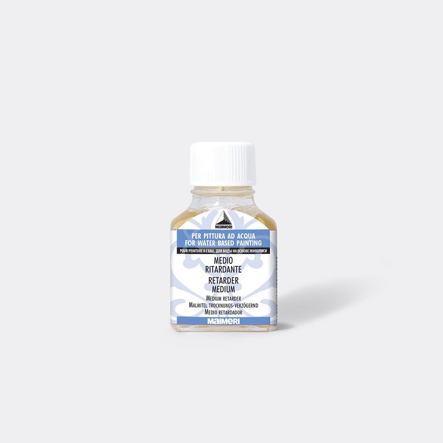 medio ritardante Maimeri Medio ritardante per colori ad acqua, 75 ml