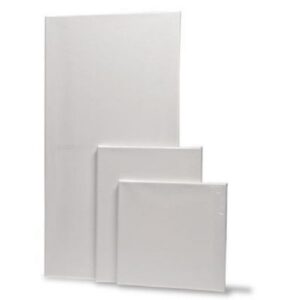 Tele per dipingere in cotone a grana media, spesse 2 cm, varie misure
